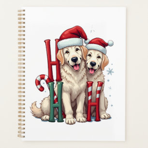 Ho Ho Ho Grand Pyrenees Amoureux des Chiens Noël S