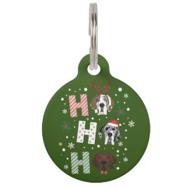Ho Ho Ho Great Dane Frohe Weihnachten Haustiermarke