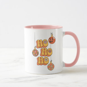 Ho Ho Ho - Groovy Christmas Cheer Tasse