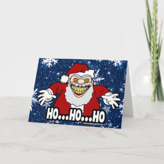 HO HO HO! Haben Sie ein schreckliches kleines Weih Karte