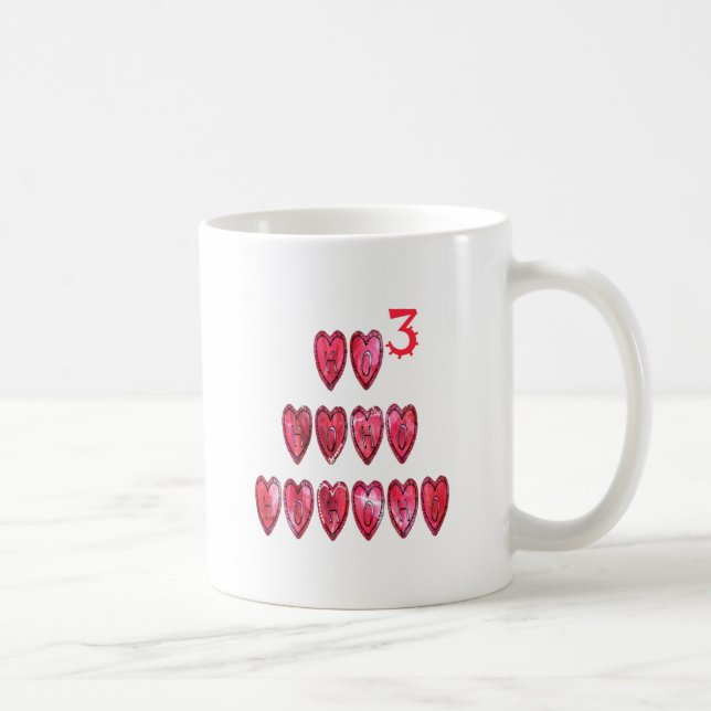 Ho Ho Ho Herz Sammlung. Kaffeetasse (Rechts)