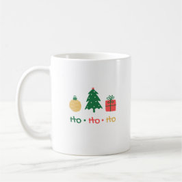 Ho ho ho ho minimaliste brillant mug