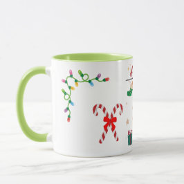 Ho Ho Ho Holiday Père Noël Mug