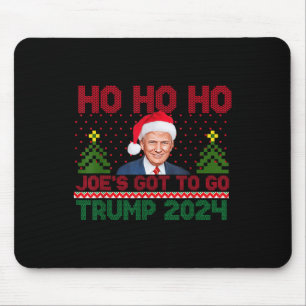 Ho Ho Ho Joes Got, Trump 2024 Weihnachten zu gehen Mousepad