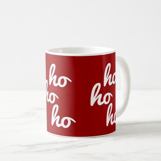 Ho-ho-ho Kaffeetasse (VorderseiteRechts)