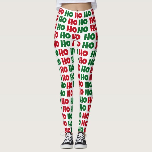 HO HO HO LEGGINGS (Vorderseite)