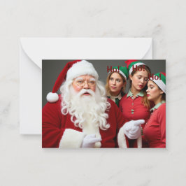 Ho! Ho! Ho! Mitteilungskarte