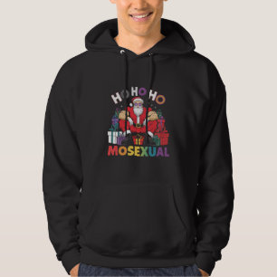 Ho Ho Ho Mosexuell Gay Santa LGBT Gay Pride Weihna Hoodie