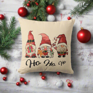 Ho Ho Ho! Niedliche nordische Gnomes Weihnachten Kissen