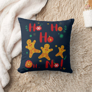 Ho Ho Ho Oh nein! T-Shirt Kissen