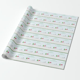 Ho Ho Ho Papier Geschenkpapier