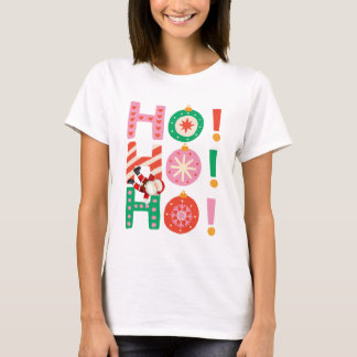 Ho Ho Ho Père Noël T-Shirt de Noël