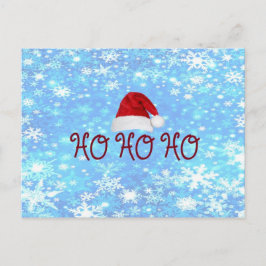HO HO HO Postcard Postkarte