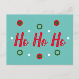 Ho Ho Ho Postkarte