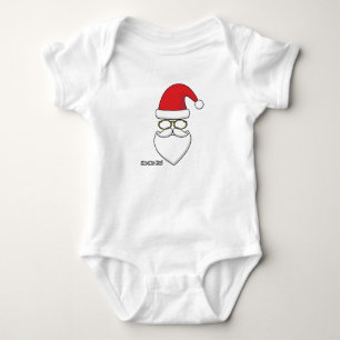 Ho Ho Ho Santa Claus Baby Strampler