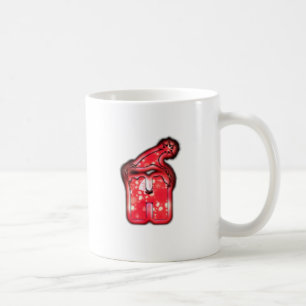 Ho Ho Ho! Santa Claus Hat Merry Christmas Star Kaffeetasse
