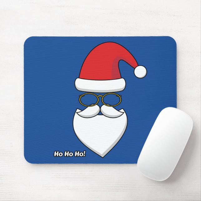 Ho Ho Ho Santa Claus Mousepad (Mit Mouse)