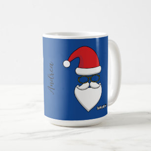 Ho Ho Ho Santa Claus Name hinzufügen Kaffeetasse