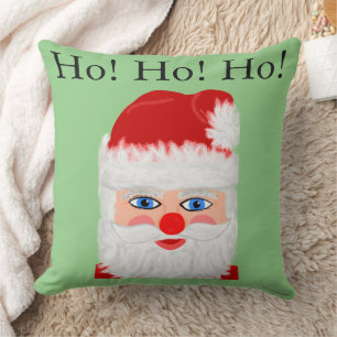 Ho Ho Ho Santa Claus Personalisieren Familienname Kissen