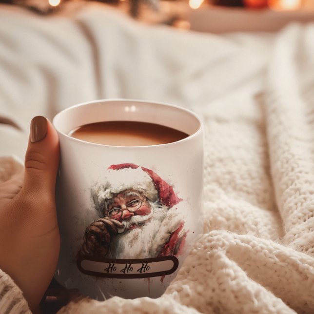 Ho Ho Ho Santa Mug – Christmas Gift (Créateur téléchargé)