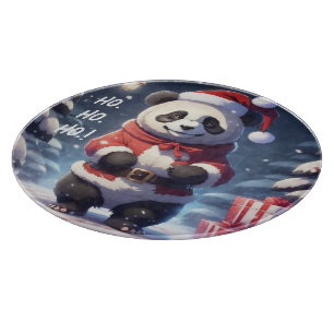 HO.HO.HO SANTA PANDA SCHNEIDEBRETT