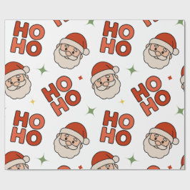 Ho Ho Ho Santa Wrapping Paper – Fun & Festive Geschenkpapier