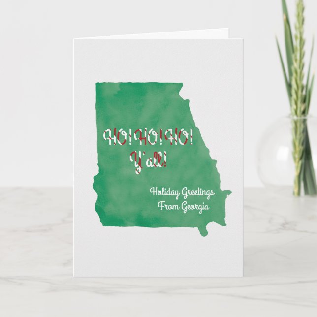 Ho! Ho! Ho! Sie kardieren Feiertagskarte (Vorderseite)