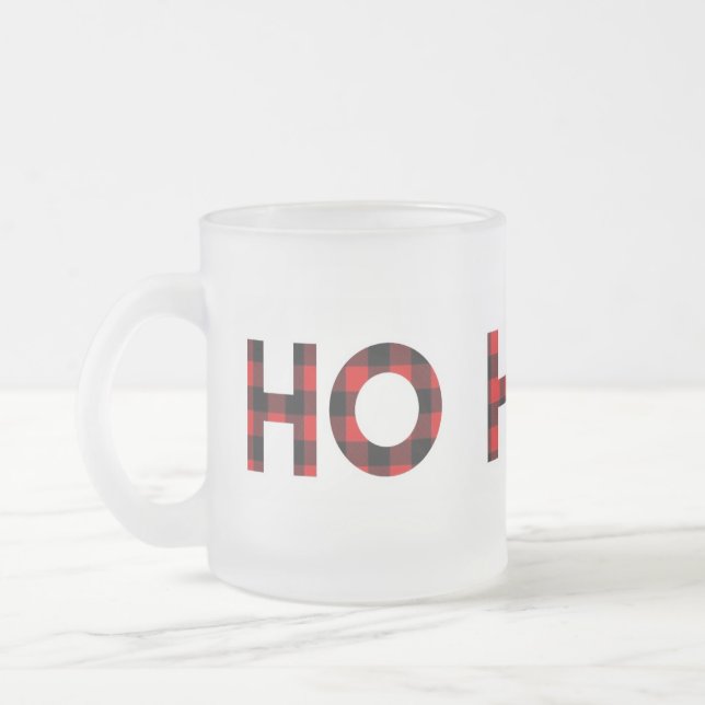 "Ho ho ho" tasse givrée (Gauche)