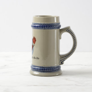 Ho Ho Ho Vater-Weihnachts-/Weihnachtsmann-Krug Bierglas