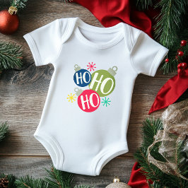 Ho Ho Ho Weihnachten Weihnachten Familie Matching Baby Strampler