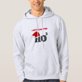Ho Ho Ho | Weihnachts Funny Text Weihnachtsgeschen Hoodie
