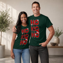 HO HO HO Weihnachts-T - Shirt