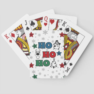 Ho-Ho-Ho Weihnachtsdesign Spielkarten