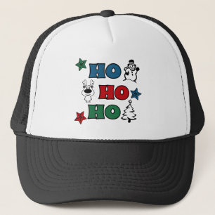 Ho-Ho-Ho Weihnachtsdesign Truckerkappe