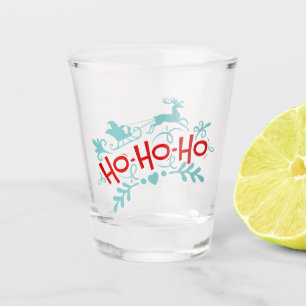 Ho-Ho-Ho Weihnachtsfeier   Urlaub Schnapsglas