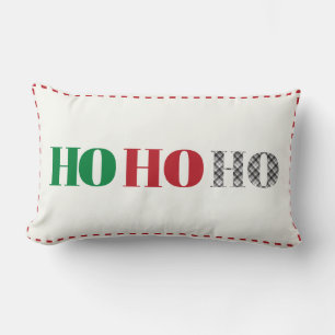Ho Ho Ho Weihnachtsfeiertag Lendenkissen