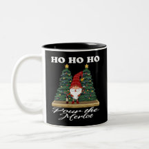 Ho Ho Ho Weihnachtsgnome Pour the Merlot