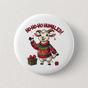 Ho Ho Ho Weihnachtsmann Hut Weihnachten Weihnachts Button