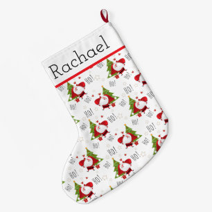 Ho Ho Ho Weihnachtsweihnachtsfest Strumpf Großer Weihnachtsstrumpf