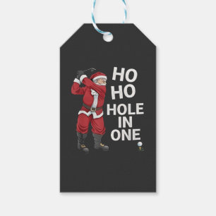 Ho Ho Hole-in-One Lustiger Golf-Weihnachten Geschenkanhänger