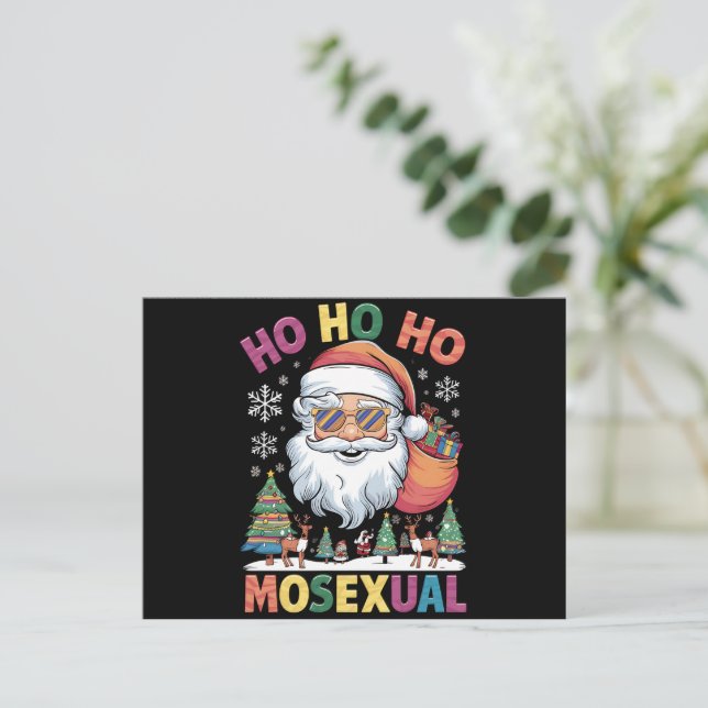 Ho Ho Homosexuelle Weihnachten Weihnachtsfeiertag  (Stehend Vorderseite)