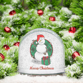 Ho Ho Joyeux Noël Père Noël mignonne Snowman