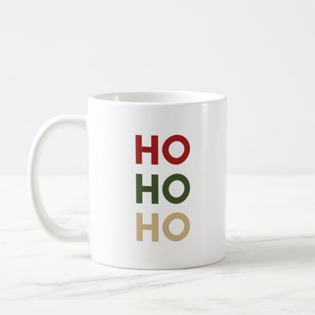 Ho-Ho-Kaffee/Hot-Chocolate-Tasse Kaffeetasse (Links)