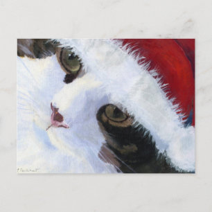Ho Ho Kitty Cat Postkarte