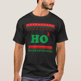 Ho Ho Math Chistmas Ugly Christmas Sweater T S S T-Shirt