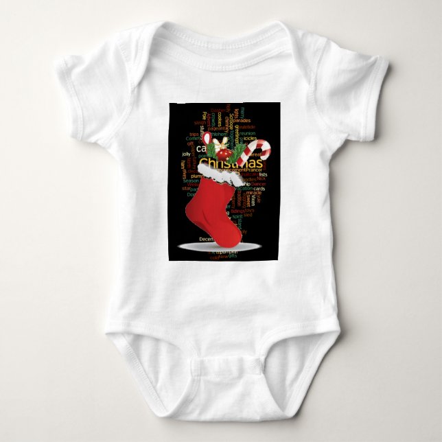 Ho-ho! Merry Christmas OHRTS and a Happy New Year Baby Strampler (Vorderseite)