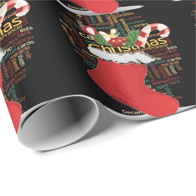 Ho-ho! Merry Christmas OHRTS and a Happy New Year Geschenkpapier (Rolleneckpunkt)