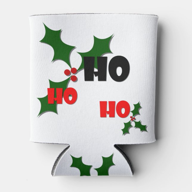 Ho Ho MistleToe Can Cooler Dosenkühler (Vorderseite)