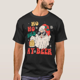 Ho Ho My Ber Santan Sonnenbrillen Groovy Retro Chr T-Shirt