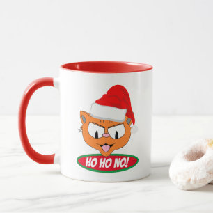 Ho Ho NEIN! Sarkastischer Anti-Weihnachts-Cartoon- Tasse